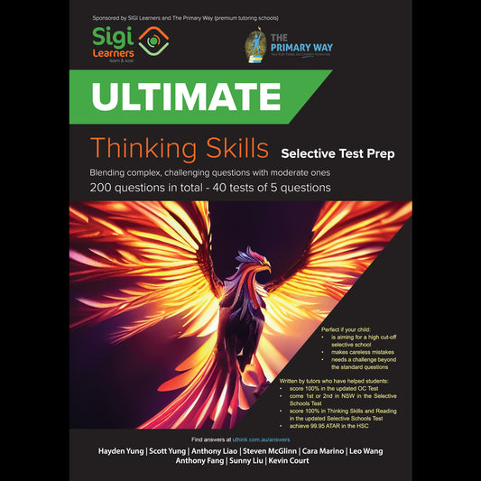 Thinking Skills Selective Test Thinking Skills Questions and Answers
