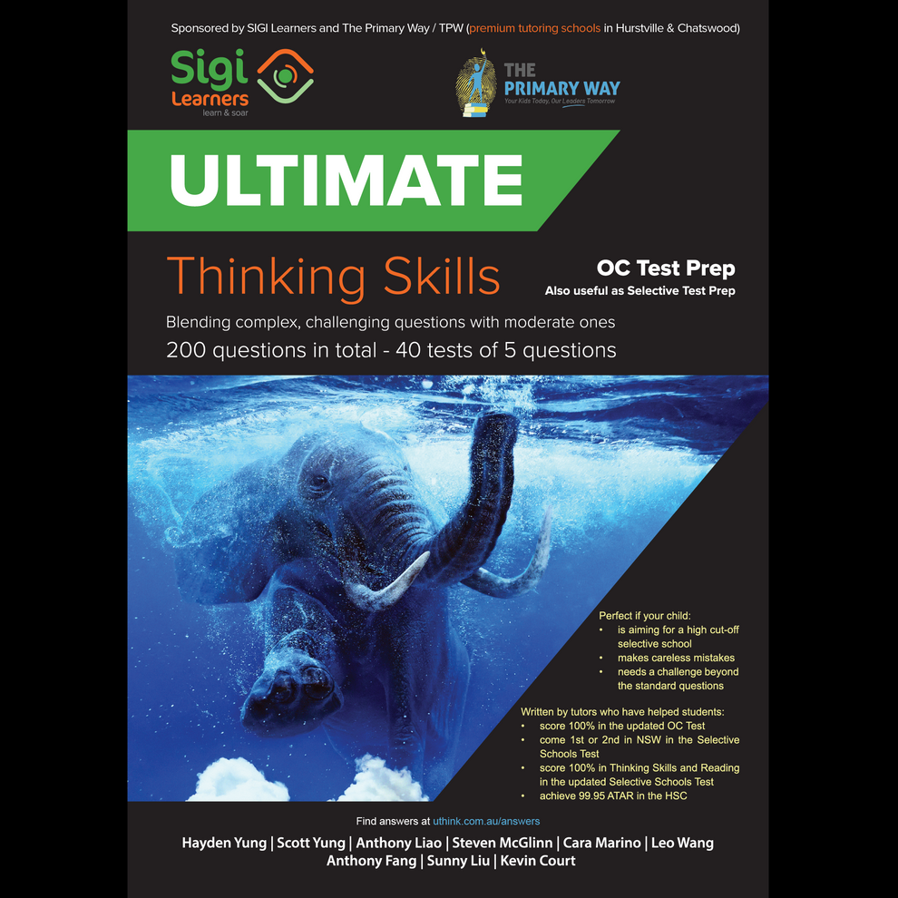 Ultimate Thinking Skills OC Test Preparation